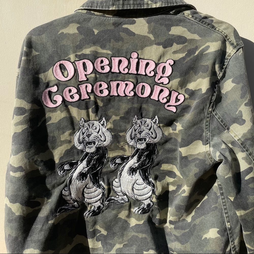 Opening Ceremony Camo Jacket
